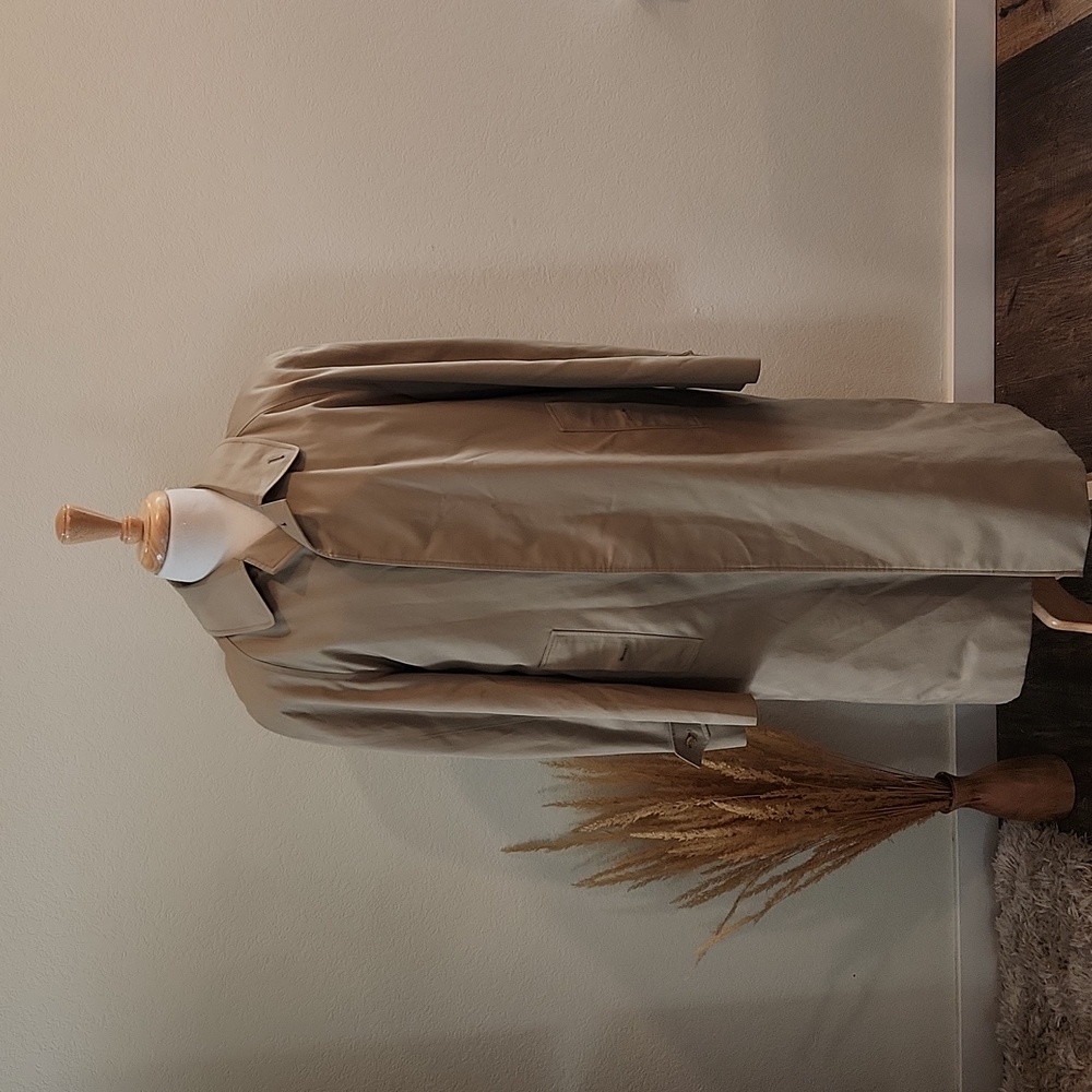 Burberrys'  Wool Trench Coat